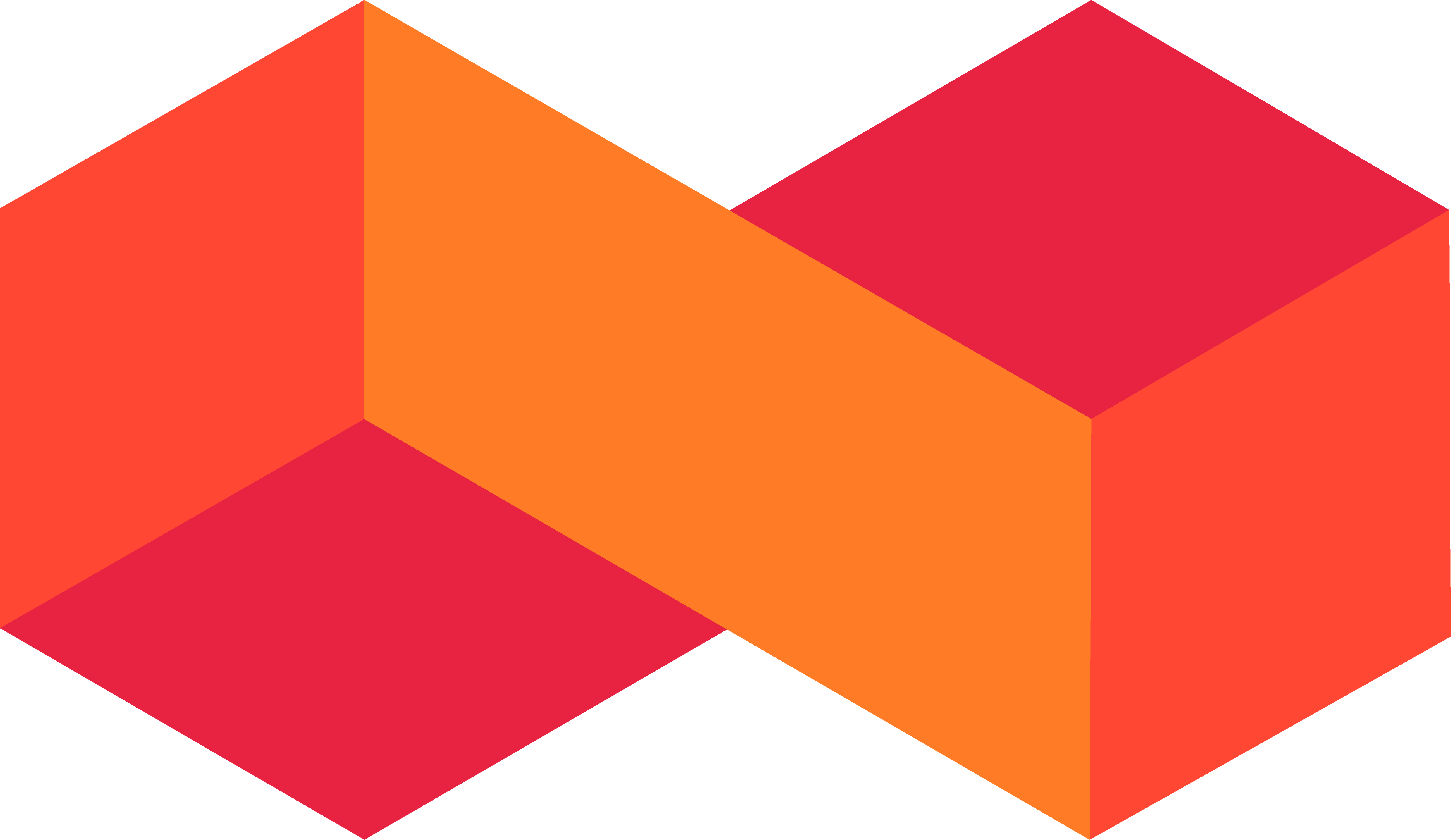 Bild verbundener Würfel